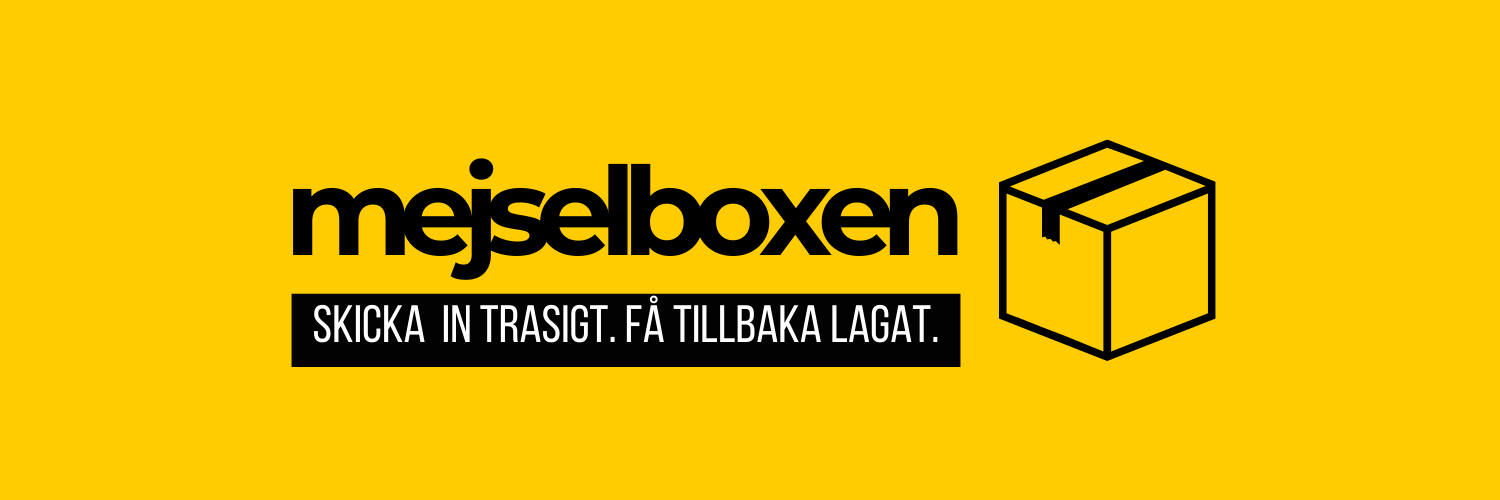 Skicka in din enhet med Mejselboxen hos Mejselfix i Karlstad